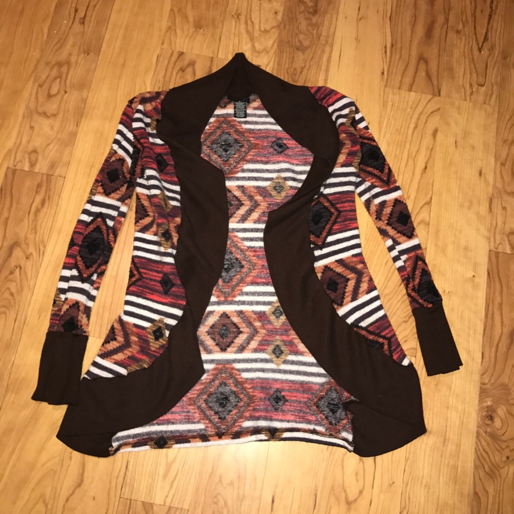 Rue 21 Southwestern Print Sweater size Small